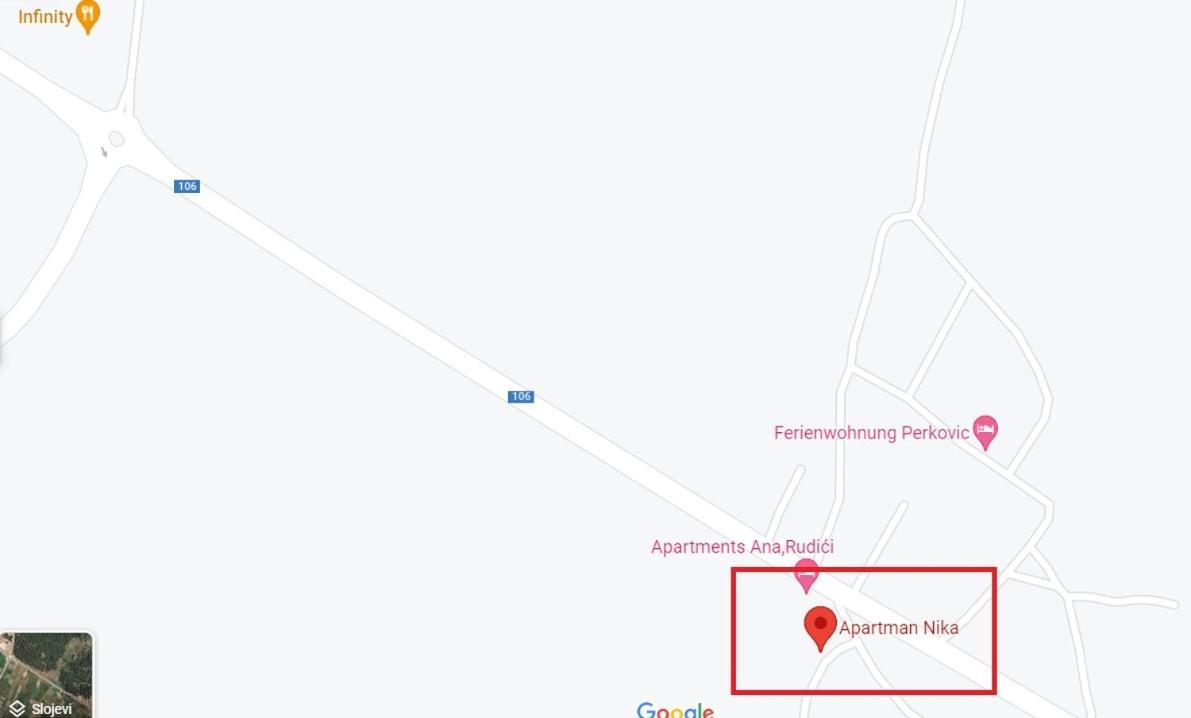 شقة Apartman Nika Ražanac المظهر الخارجي الصورة